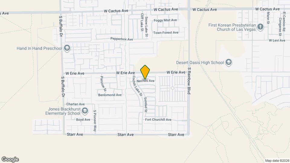 7205 Neches Ave Map and Location Details