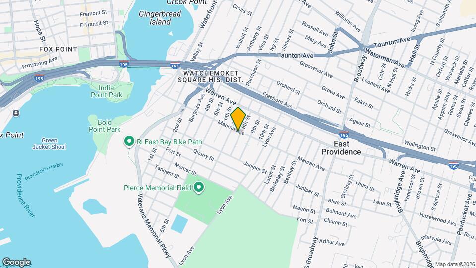 219 Mauran Ave Mapa y Detalles de la Ubicación