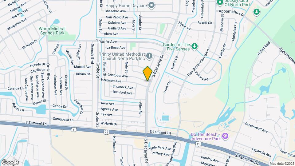 8005 Cristobal Ave Map and Location Details