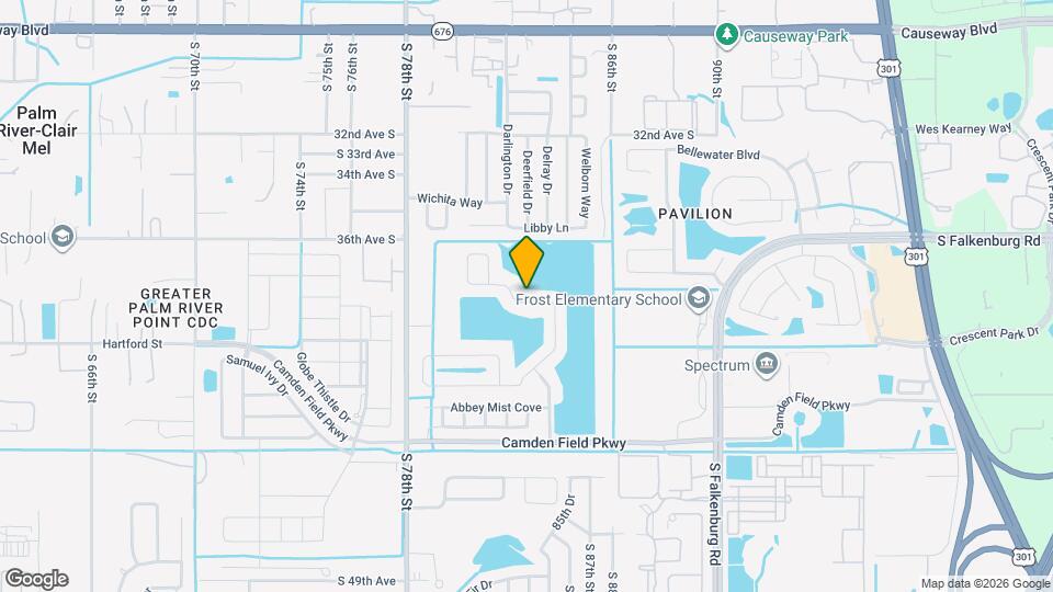 8415 Canterbury Lake Blvd Map and Location Details