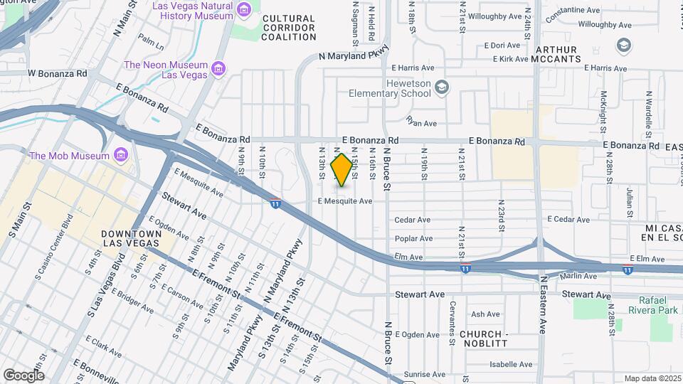 408 N 14th St Mapa y Detalles de la Ubicación