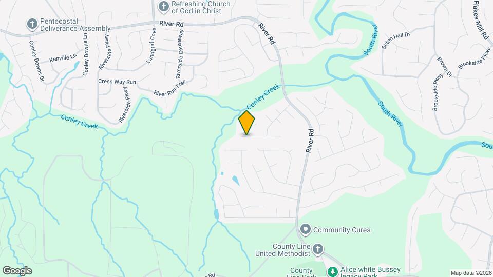 3415 Riverview Chase Way Mapa y Detalles de la Ubicación