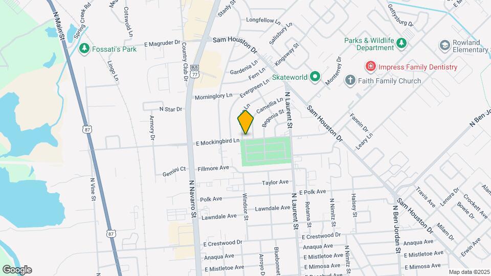 4602 Dahlia Ln Map and Location Details