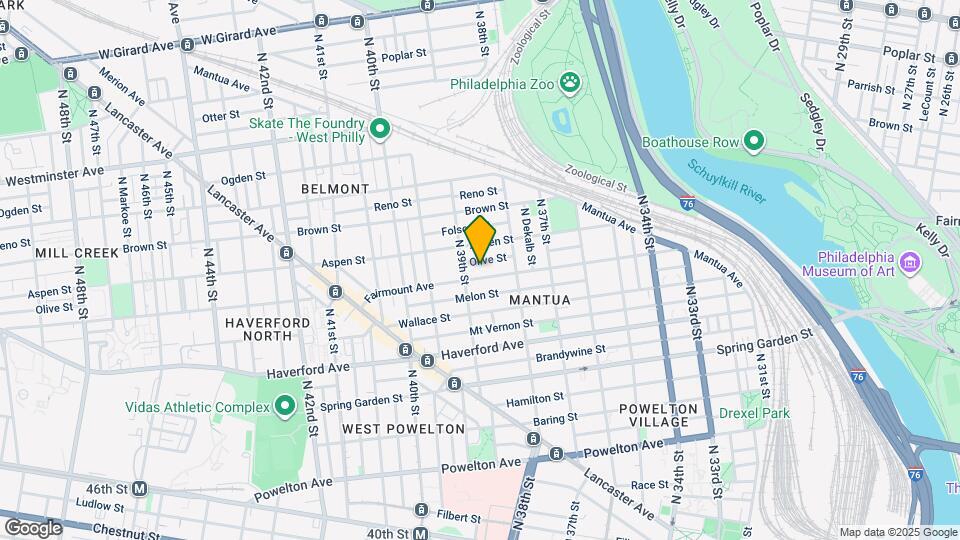 3849 Fairmount Ave Map and Location Details