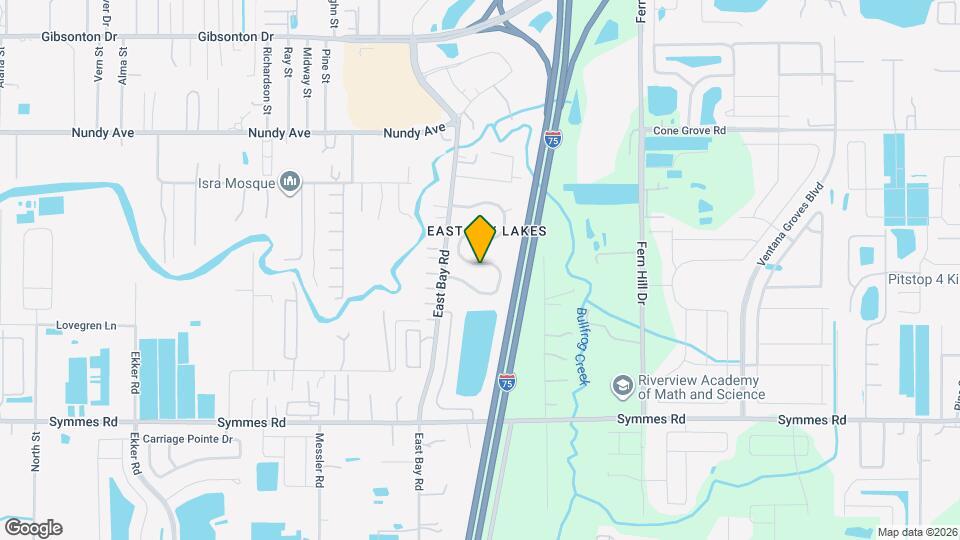 9619 Cypress Harbor Dr Map and Location Details