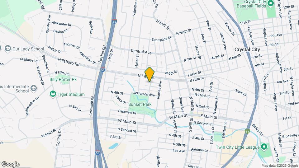 801 Cleveland Ave Mapa y Detalles de la Ubicación