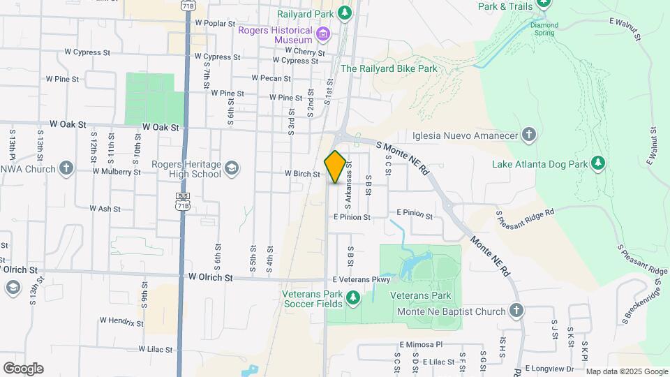 103 E Mulberry St Map and Location Details