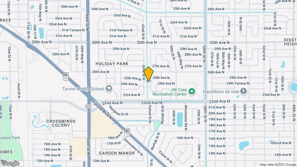2424 61st Ln N Map and Location Details