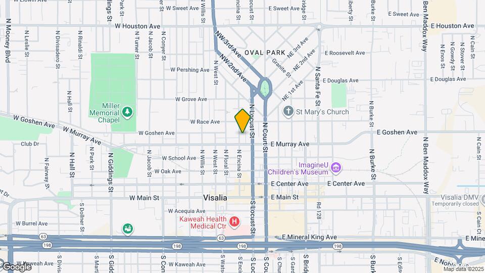 510 N Encina St Map and Location Details