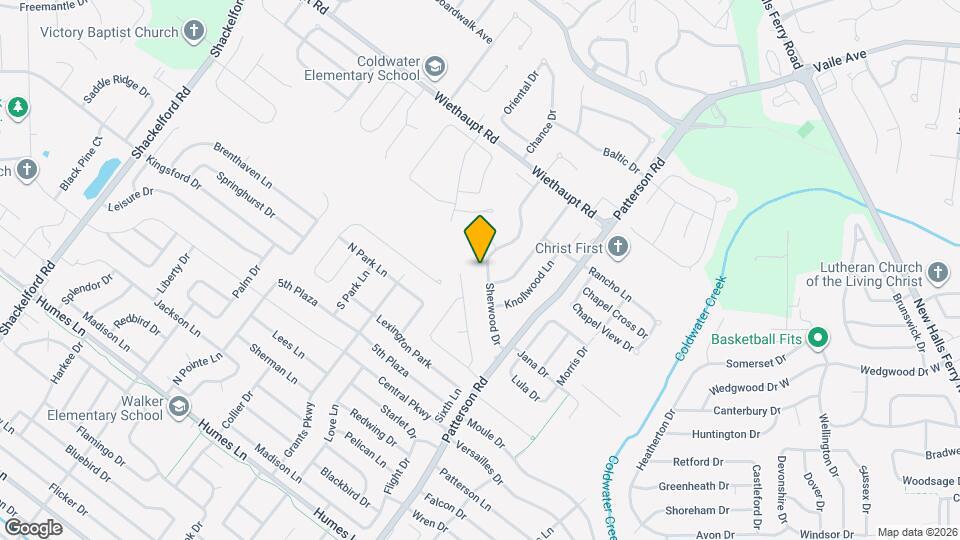 760 Sherwood Dr Map and Location Details