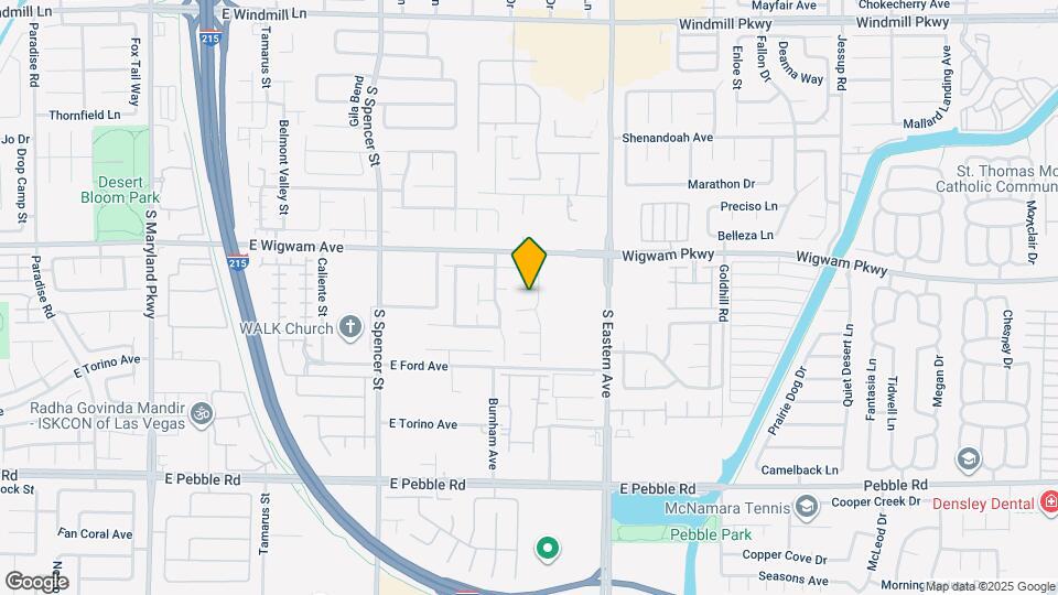2191 Low Creek Ct Map and Location Details
