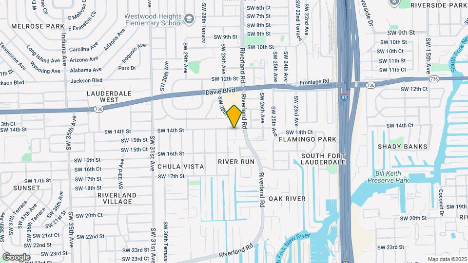 2784 SW 14th St Map and Location Details