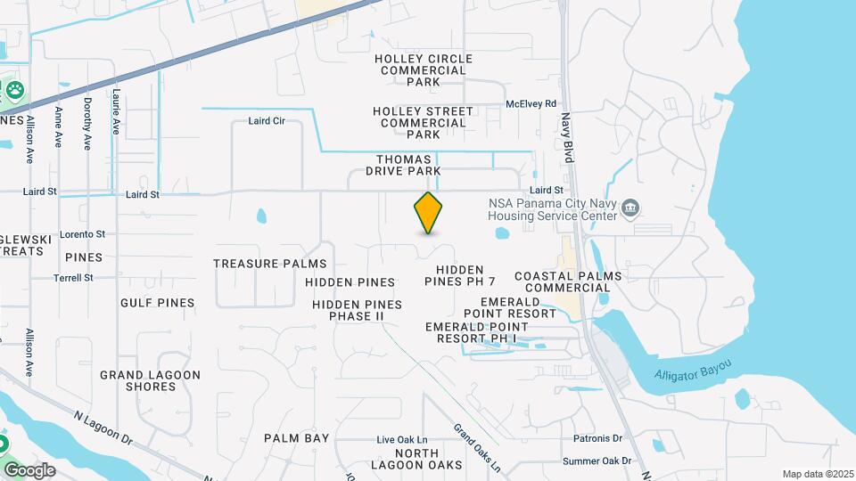 415 Hidden Island Dr Map and Location Details