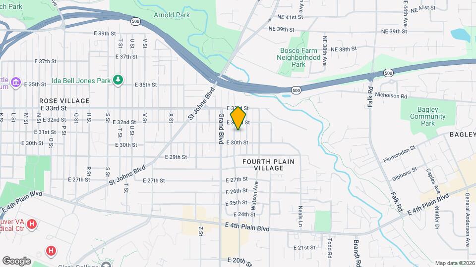 3011 Fairmount Ave Map and Location Details