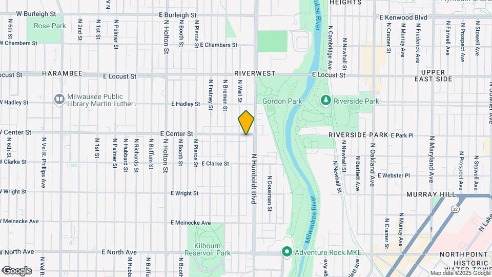 1013 E Center St, Unit 4 Map and Location Details