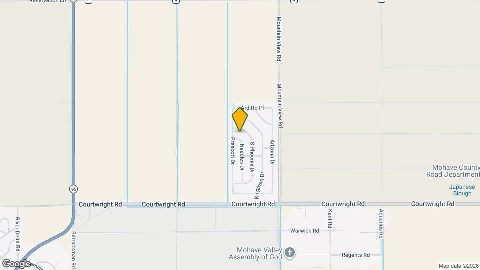 9830 Needles Dr Map and Location Details