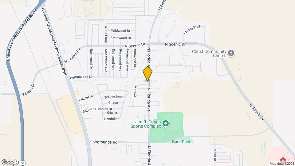 Conveniently Located Corner Lot Home! Map and Location Details