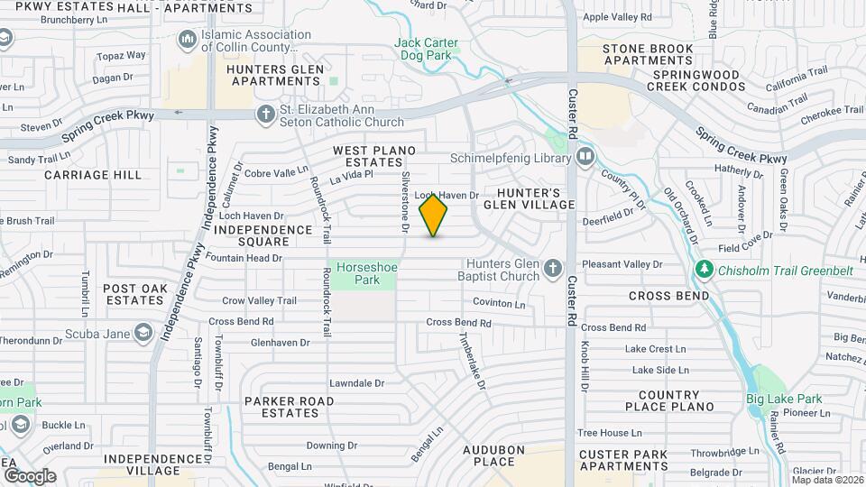 2308 Chamberlain Dr Map and Location Details