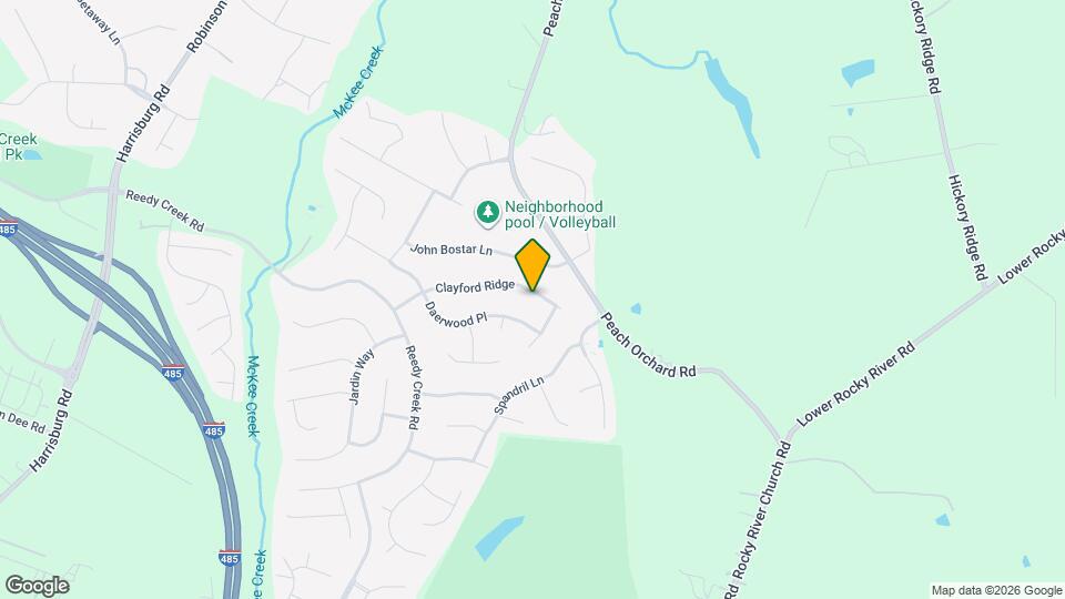 11326 Clayford Ridge Mapa y Detalles de la Ubicación