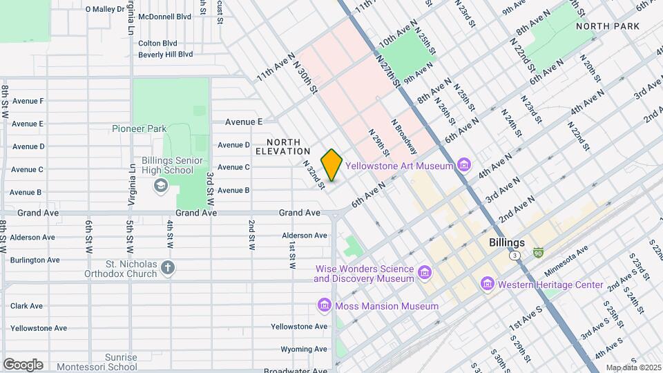 703 N 32nd St Mapa y Detalles de la Ubicación
