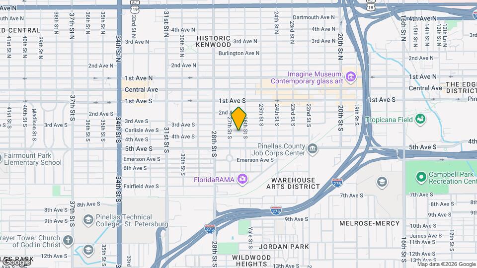 2625 4th Ave S Map and Location Details