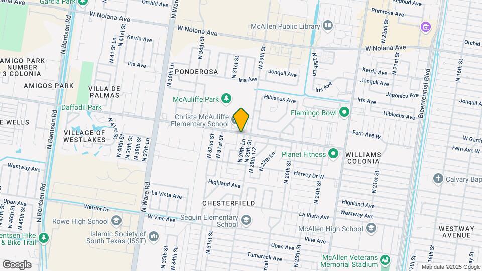 2921 29th Ln Mapa y Detalles de la Ubicación