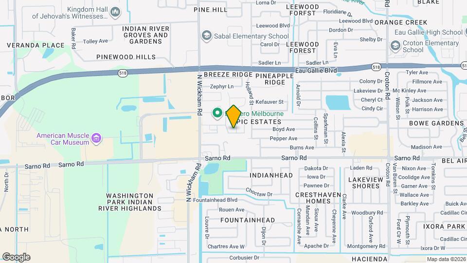 1034 Ellen Ct Map and Location Details