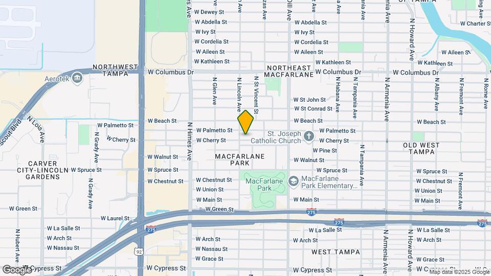 3219 W Cherry St, Unit Studio Map and Location Details