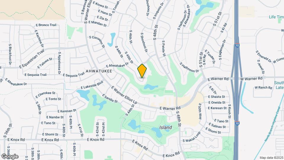 12415 S 44th St Map and Location Details