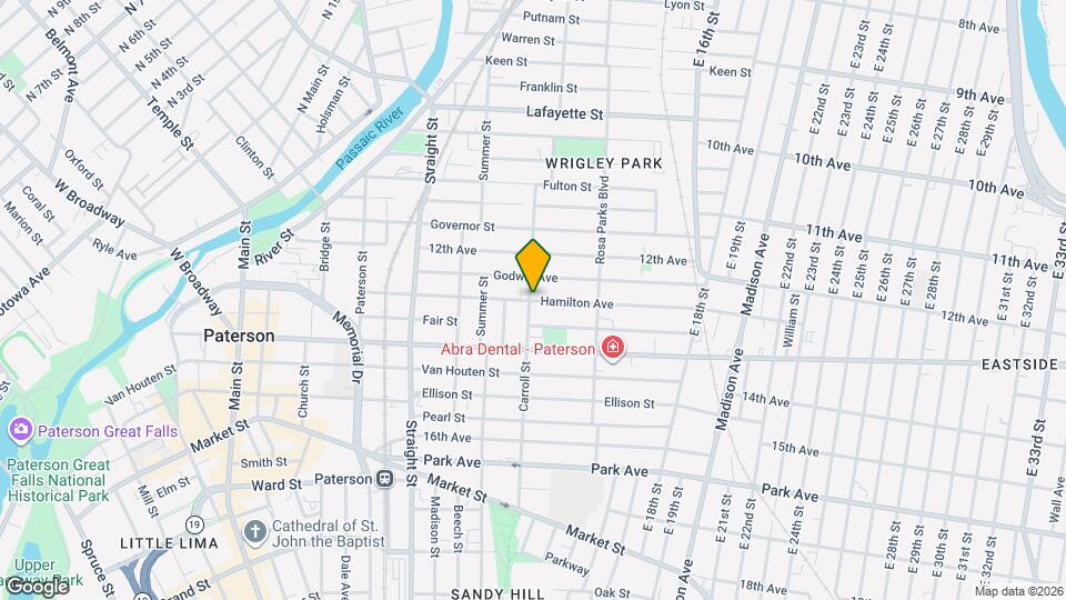 243 Hamilton Ave Mapa y Detalles de la Ubicación