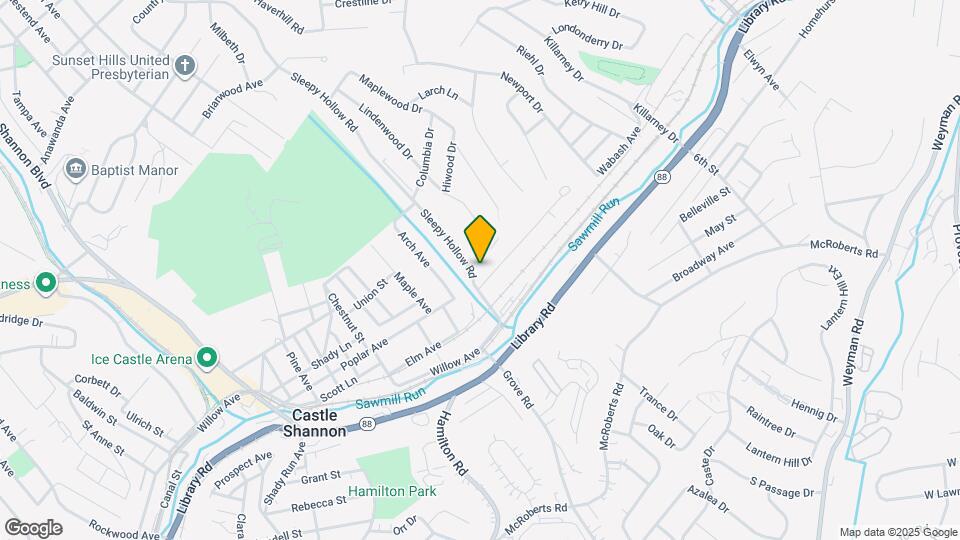 Sleepy Hollow Townhomes Map and Location Details