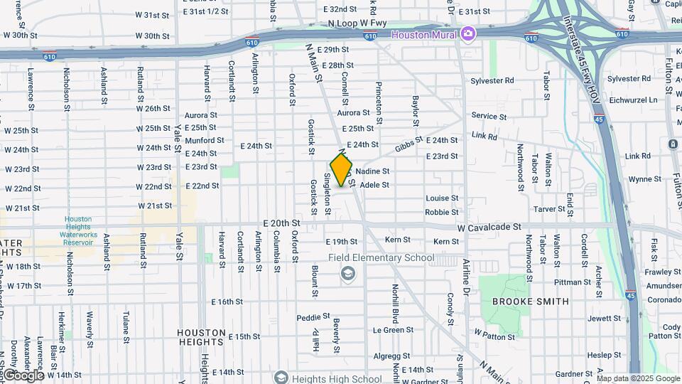 719 E 21st St-Unit -A Map and Location Details