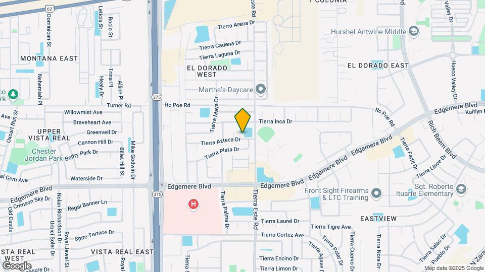 12341 Tierra Azteca Dr Map and Location Details