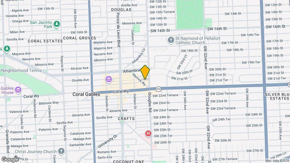 55 Merrick Way, Unit 820 Map and Location Details