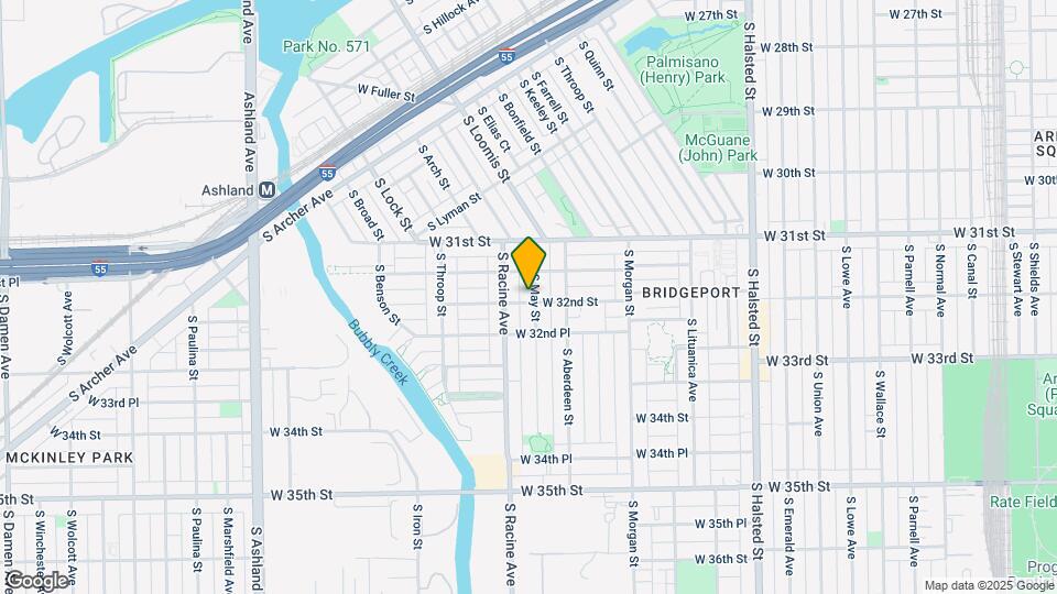 3154 S May St Mapa y Detalles de la Ubicación