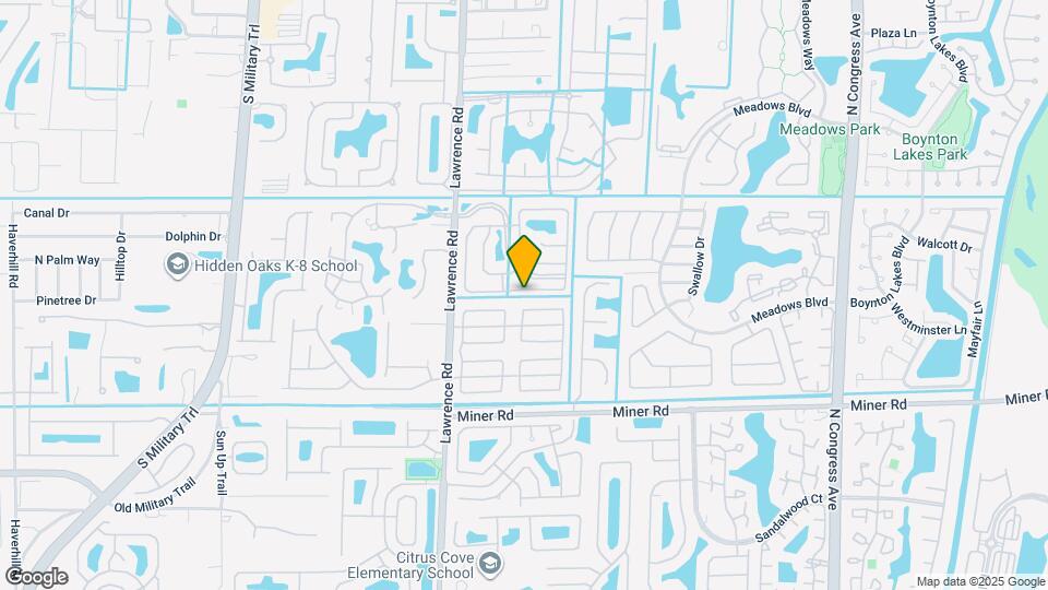 1081 Fairfax Cir W Map and Location Details