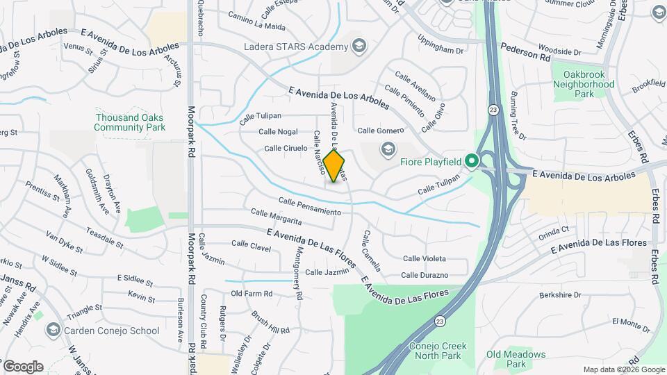 1141 Calle Tulipan Map and Location Details