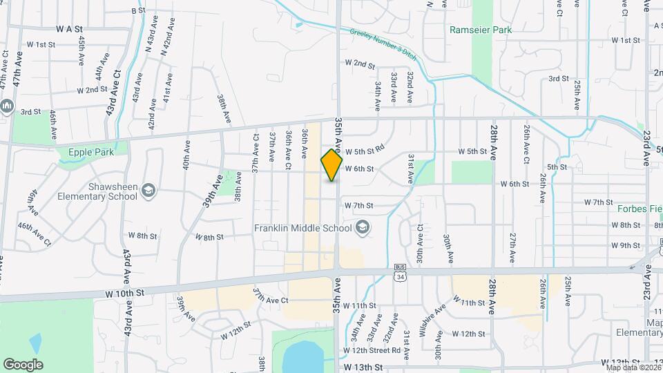 611 35th Ave Map and Location Details