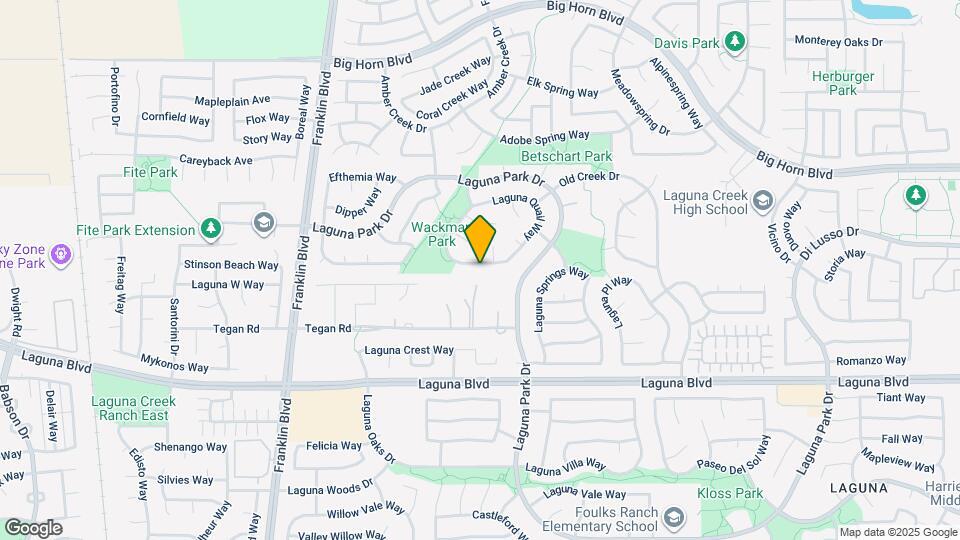 5809 Laguna Quail Way Map and Location Details