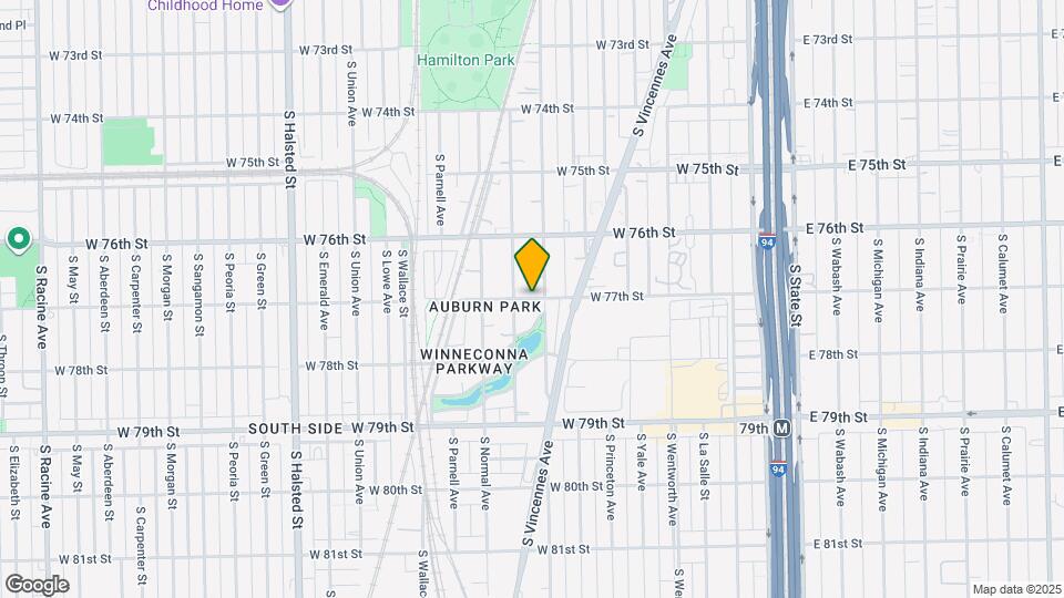 406 W 77th St, Unit 312 Map and Location Details