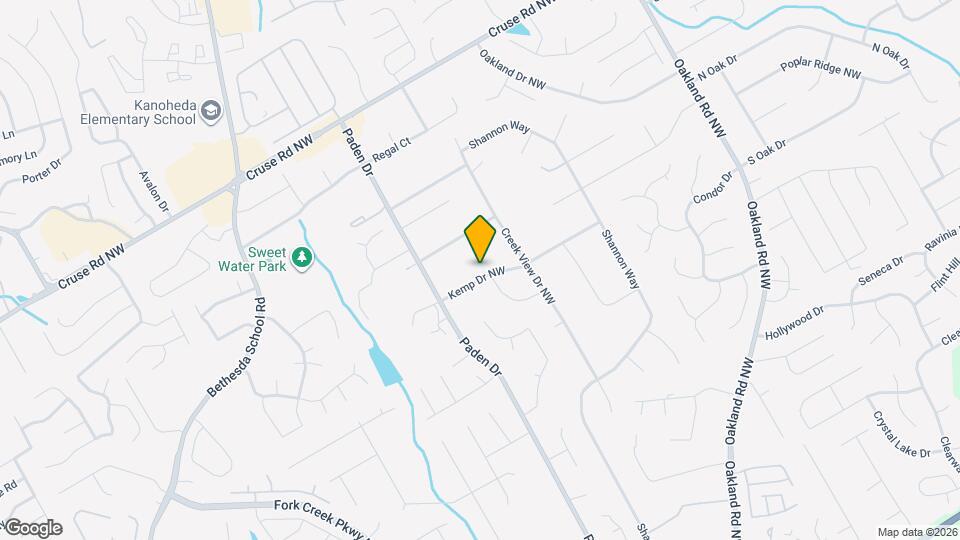 2435 Kemp Dr NW Map and Location Details