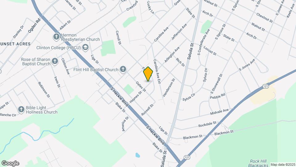 1122 Haynes St Map and Location Details