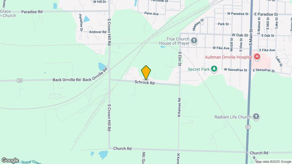 1029 Schrock Rd Map and Location Details