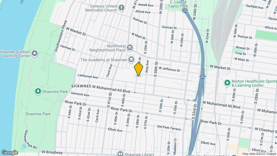 317 S 39th St Map and Location Details