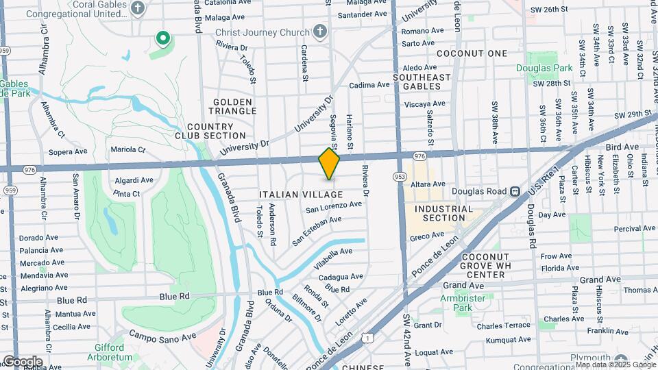 605 Altara Ave Mapa y Detalles de la Ubicación