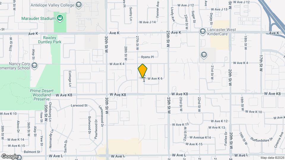 43257 Echard Ave Map and Location Details