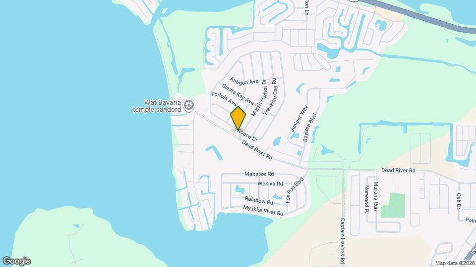 3353 Abaco Dr Map and Location Details
