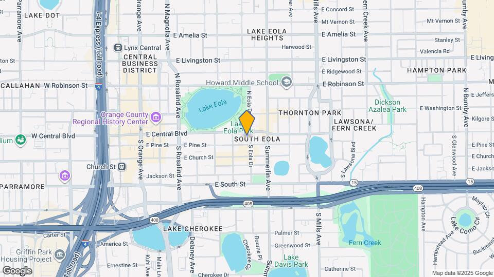 530 E Central, Unit 404 1 bedroom Orlando, FL Rentals