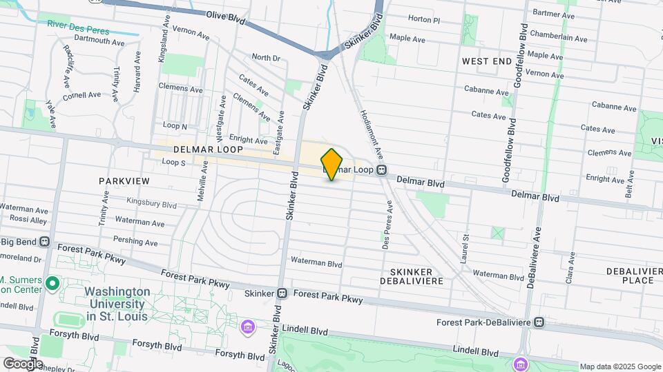 6135 Washington Blvd Map and Location Details