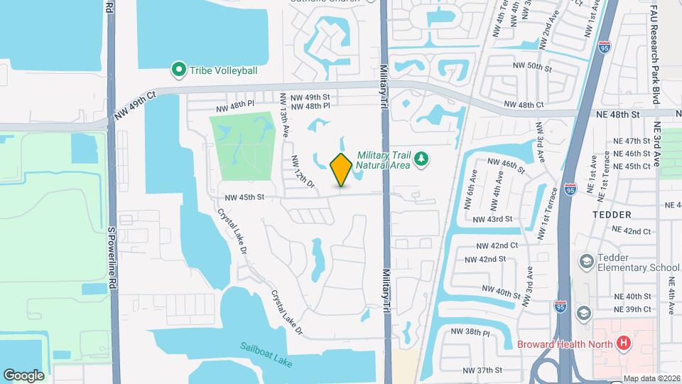 1061 NW 45th St Map and Location Details